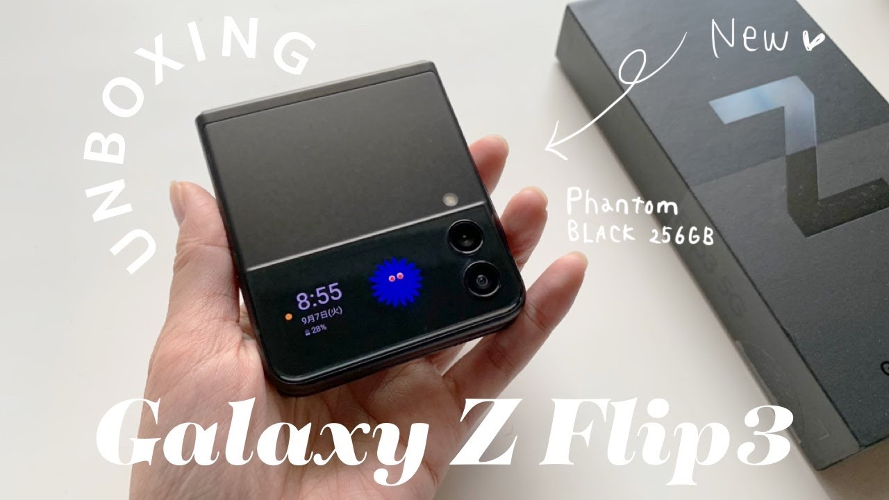 ENG) Galaxy Z Flip3 | Aesthetic Unboxing | HeyBon VLOG8