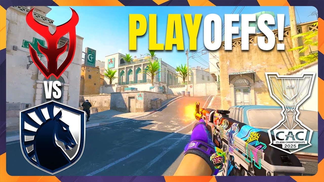SEMI-FINALS! Team Liquid vs 3DMAX - HIGHLIGHTS - CS Asia Championships 2025 | CS2
