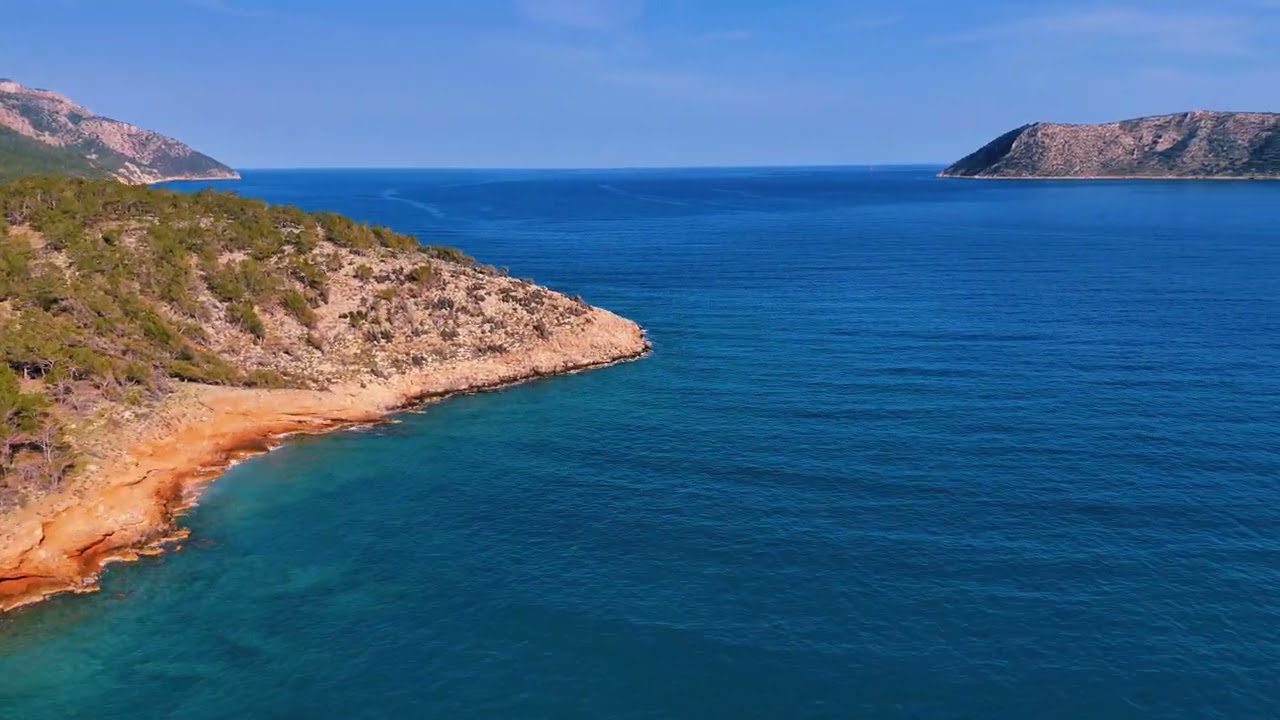 MERSİN SİLİFKE MAVİ KENT DANA ADASI MANZARALI. iyi seyirler. 😀🙂
