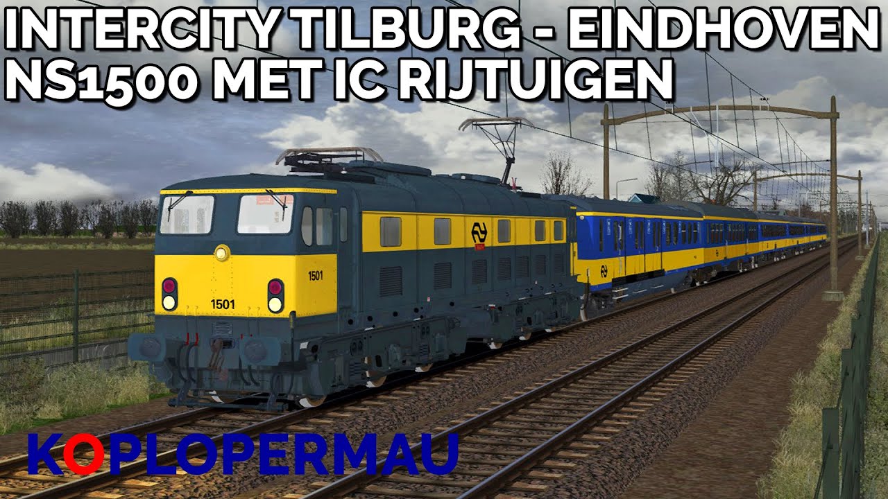 Train Simulator 2022: NS1500 van Tilburg naar Eindhoven met ICR rijtuigen!