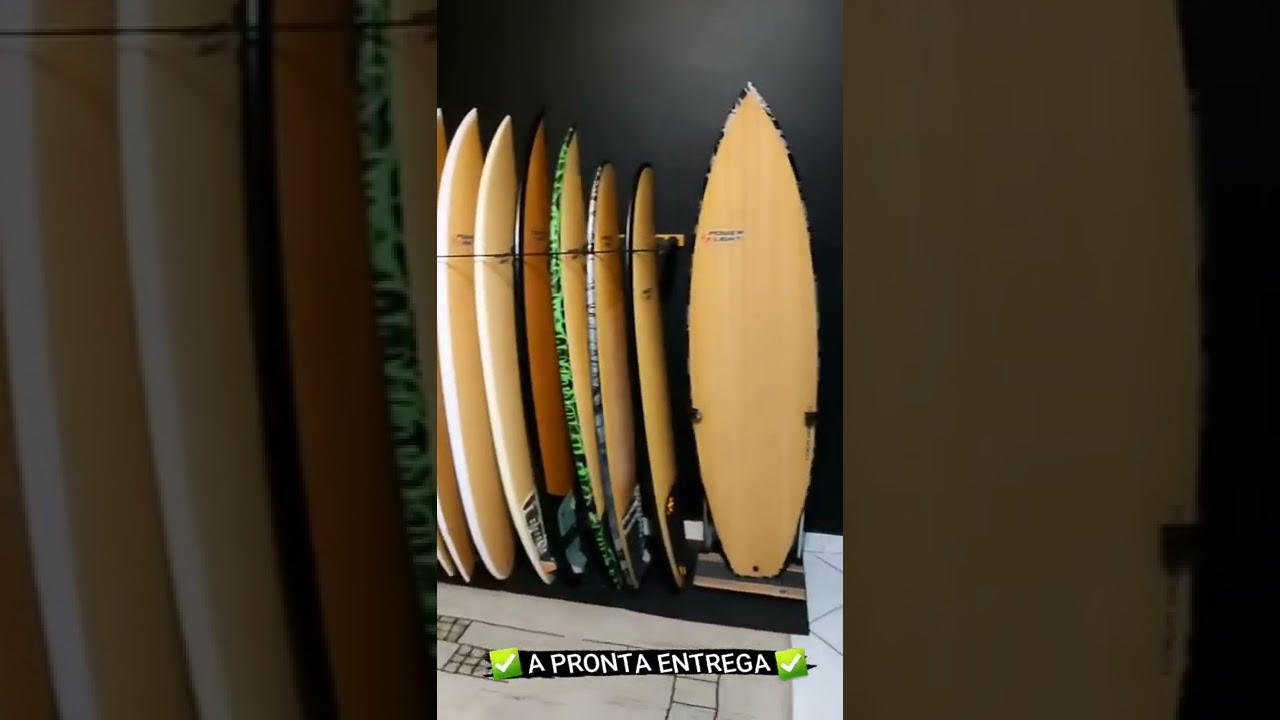 Prancha de surf Power light Fcs Fcs 2 Eps Epoxy Madeira