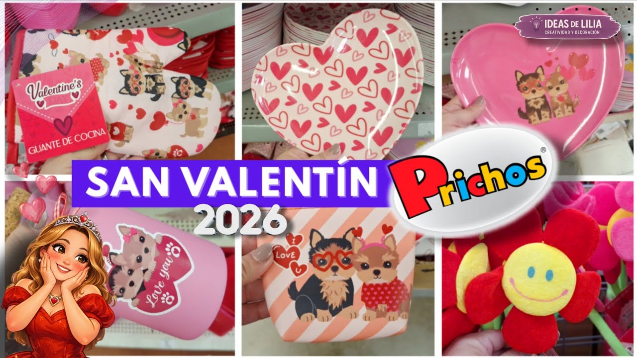 RECORRIDO por PRICHOS - COLECCIÓN SAN VALENTÍN 2026 ❤️ - LO MÁS NUEVO #walmart