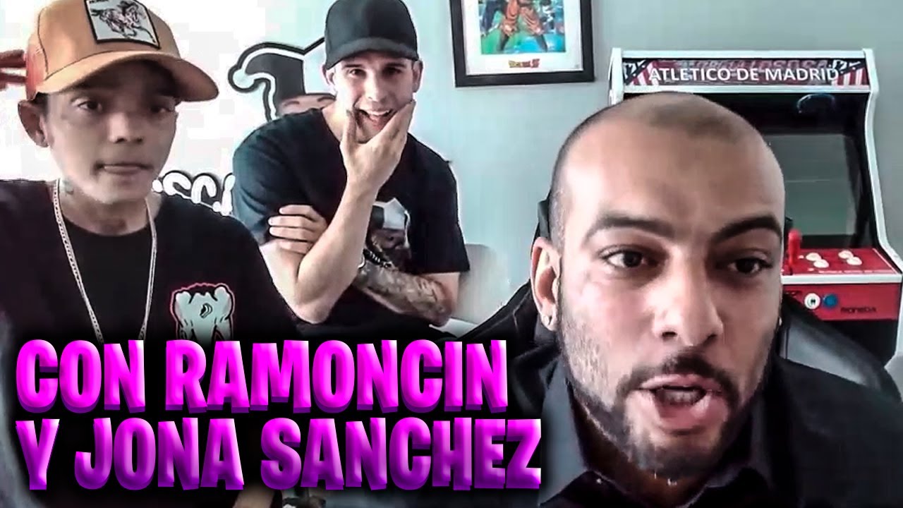 BORJA ESCALONA CON RAMONCIN Y JONA SANCHEZ