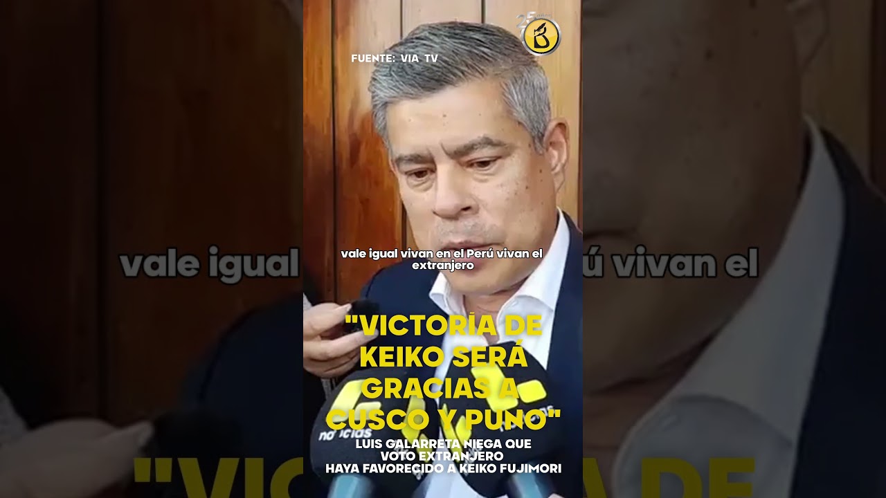 &iquest;VOTO EXTRANJERO? &iquest;QU&Eacute; ES ESO? | Afirman que fue CUSCO y PUNO quienes le dieron la victoria a Keiko