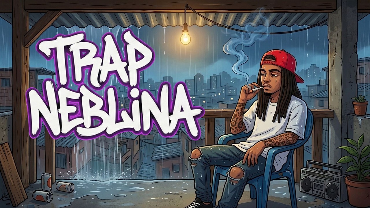 Madrugada Chuvosa 🌧️ Trap Lo-Fi Brasileiro para Dormir e Acalmar a Mente
