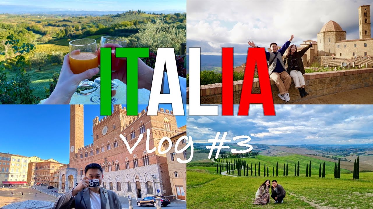 🇮🇹 이탈리아 여행#3 | 토스카나 | 피렌체에서 시작한 렌터카 소도시 여행 | 볼테라, 산지미냐노, 시에나 | '22년 11월