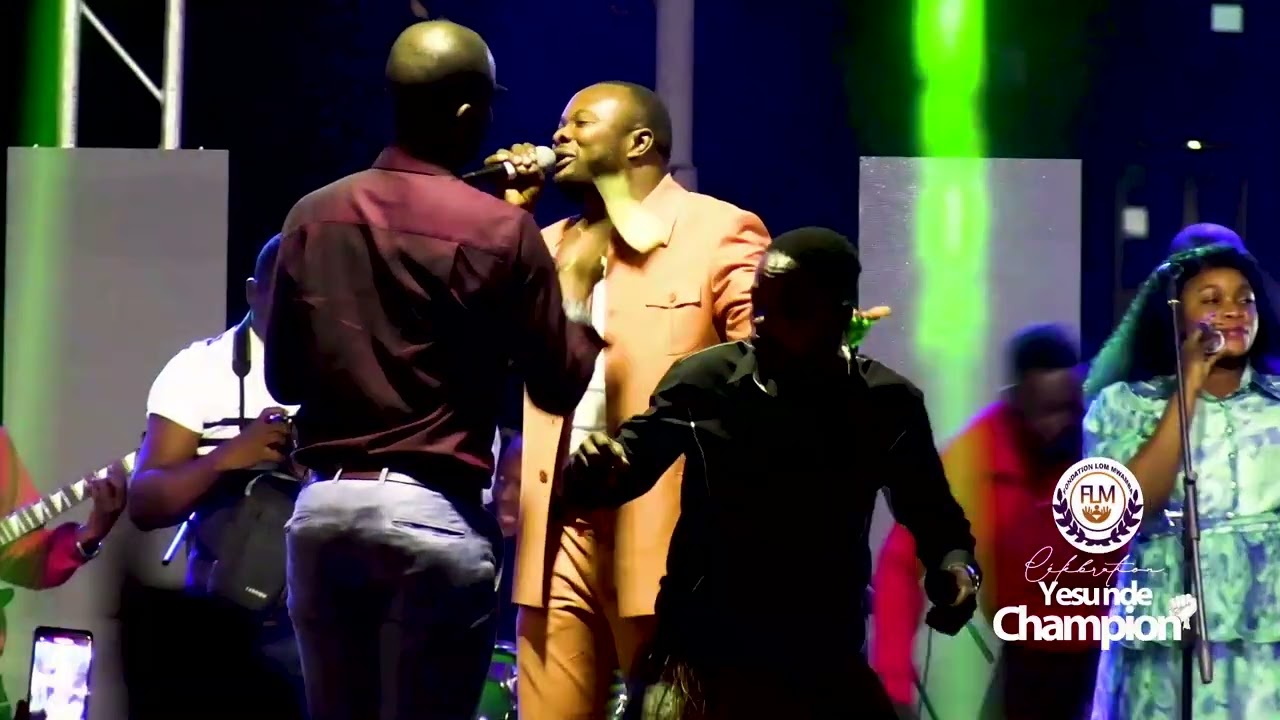 FELLY NGELEKA CELEBRATION YESU NDE CHAMPION PALAIS DU PEUPLE