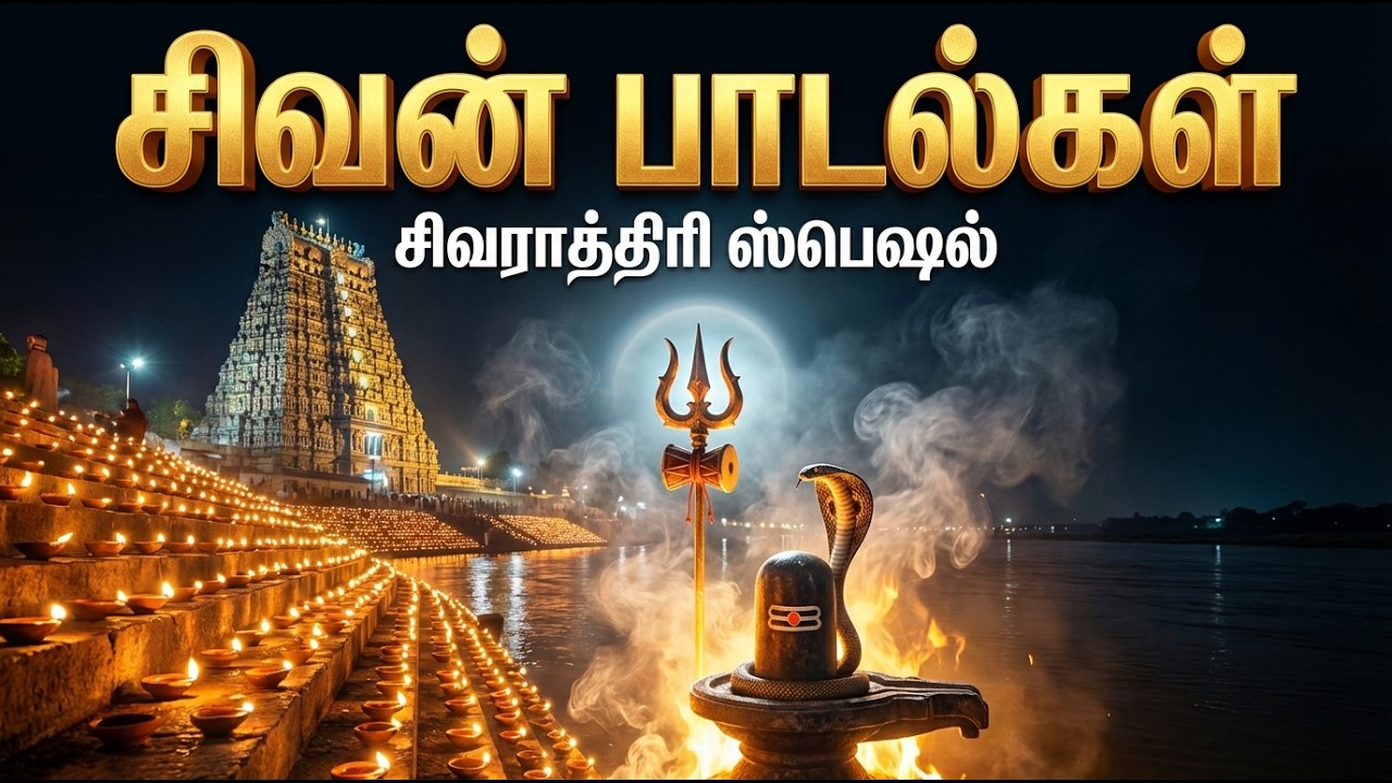 மஹா சிவராத்திரி 2026 🔱 30 சிவன் பாடல்கள் ஜூக்பாக்ஸ் | திருவாசகம் + மந்திரங்கள் | ஓம் நமசிவாய