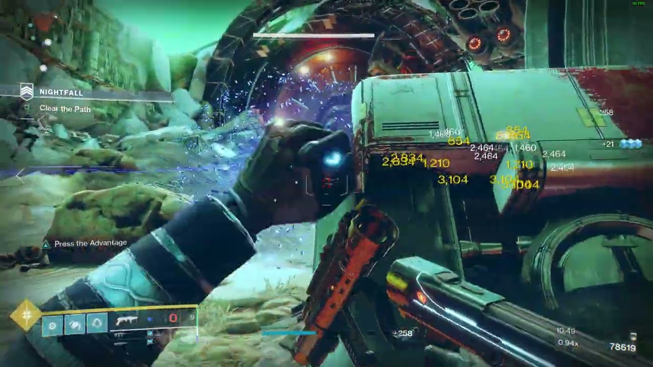 Destiny 2 | Lost Signal Stasis grenade launcher against the Vex