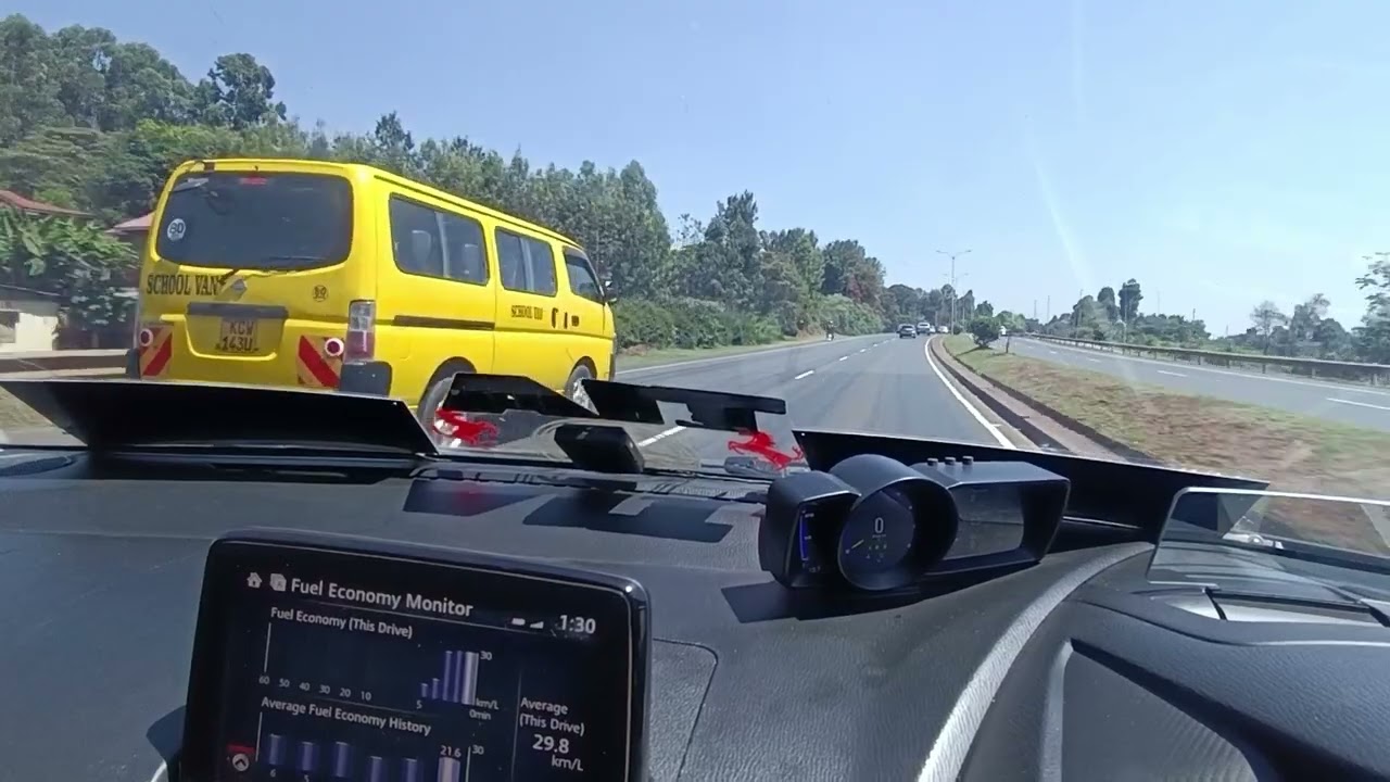 35km/L on Nairobi Roads 😳 | Southern Bypass → Ngong Road Drive.  