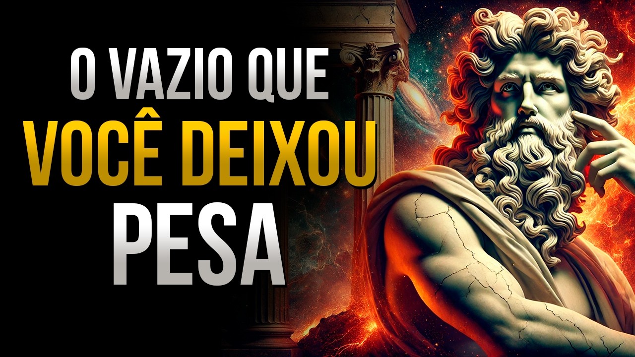 O peso do seu vazio: Como fazer quem te perdeu sentir o tamanho do erro todos os dias | Estoicismo