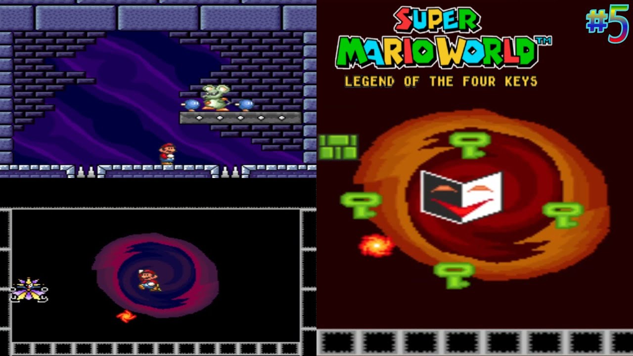 Super Mario World: LEGEND OF THE FOUR KEYS (no commentary) I #5 - THE VOiD