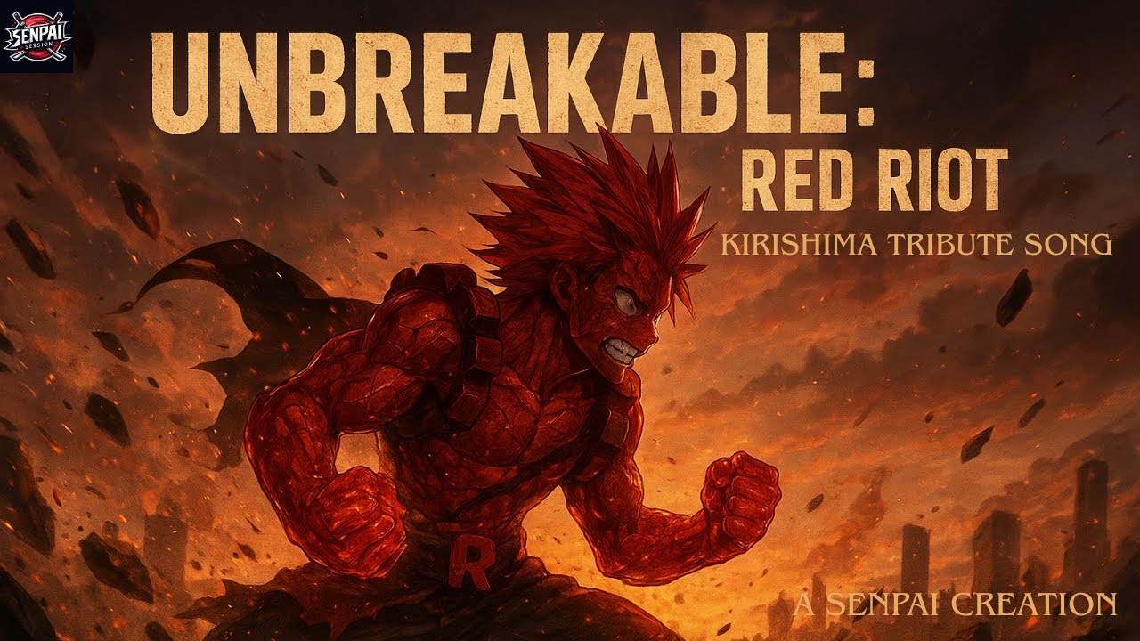 Unbreakable: Red Riot | Eijiro Kirishima Tribute Song | Anime Music | My Hero Academia Tribute |