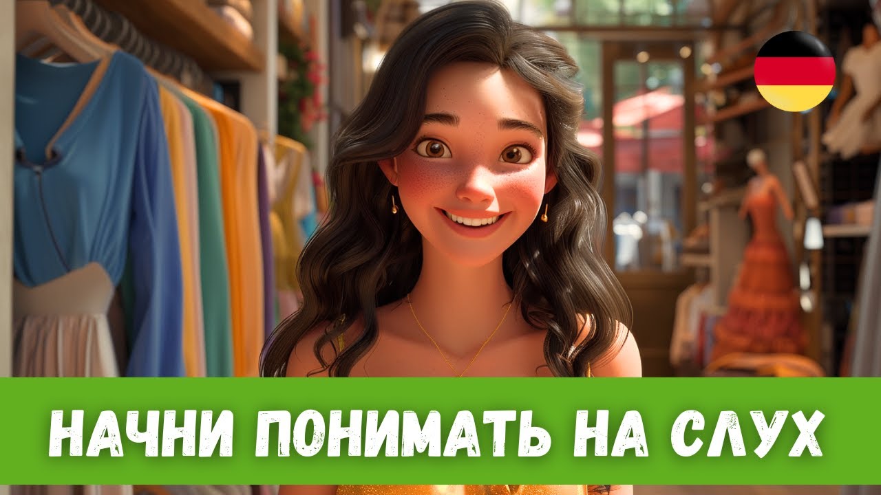 Обучающий Рассказ на Немецком с Переводом | Немецкий на слух | A2-B1