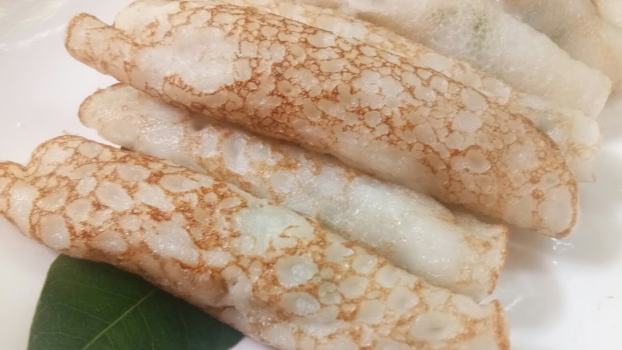 ขนมครกม้วน สอนทำขนมไทย by แม่โอ๋