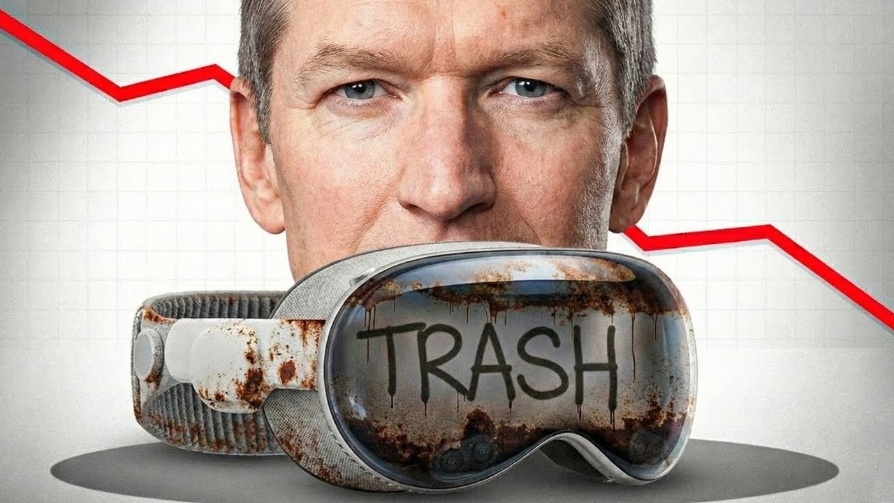 Как Apple Vision Pro стал провалом стоимостью 7 миллиардов долларов