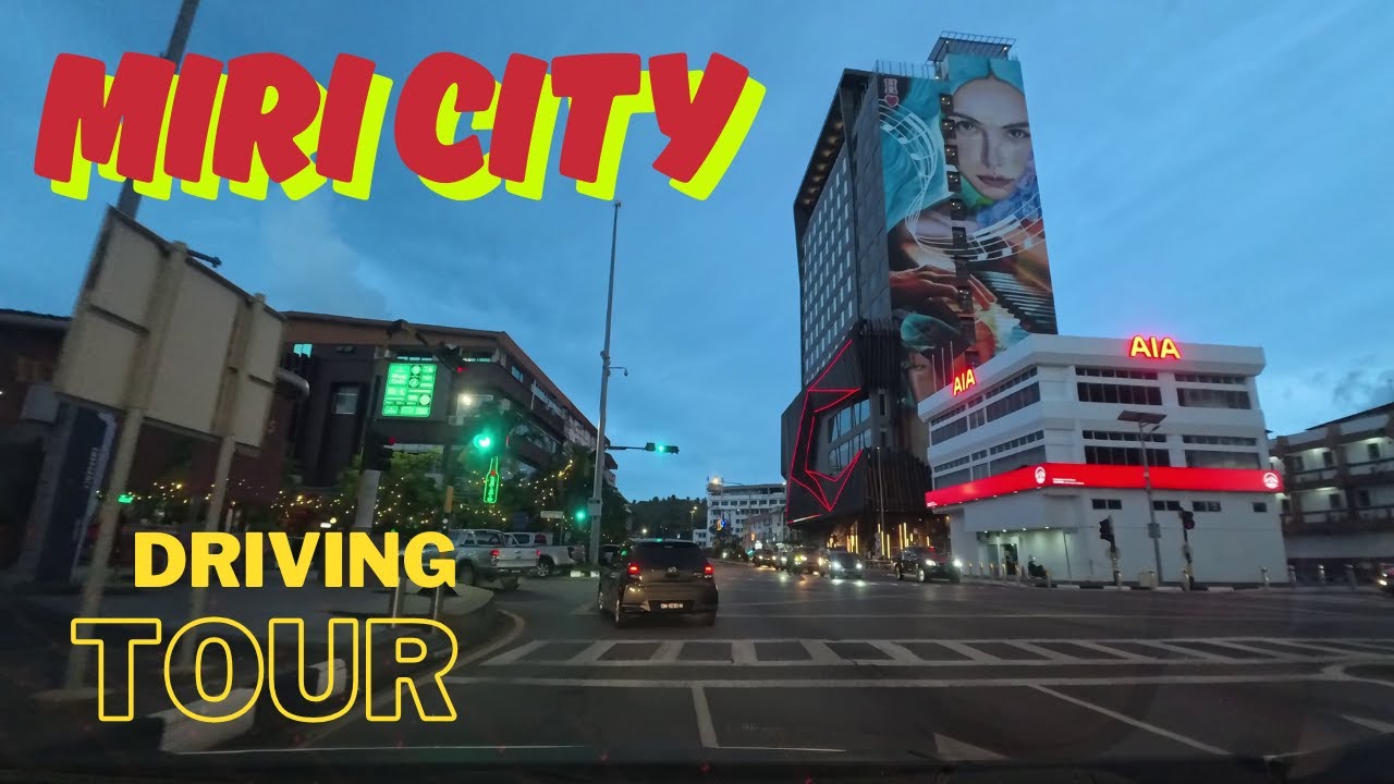 Driving around Miri City , Sarawak, Malaysia | Town Area | Vlog 2025 @luueejanice