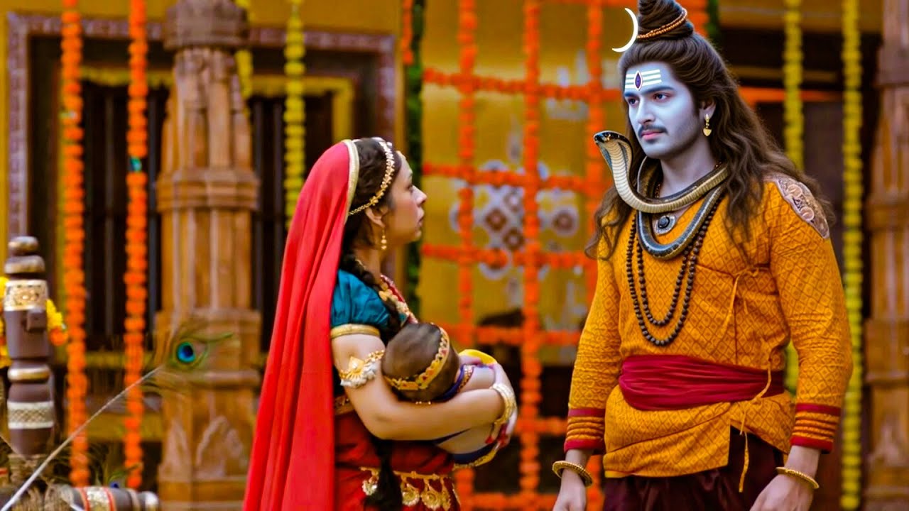 जब नंद बाबा आए भोलेनाथ बनकर, मैया यशोदा को मनाने के लिए - YASHOMATI MAIYYA KE NANDLAL | Krishna