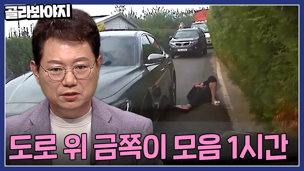 할아버지 앞에서 담배 피우고 갑자기 드러눕는 금쪽같은(?) 운전자;; 도로 위 금쪽이 모음 1시간｜한블리(한문철의 블랙박스 리뷰)｜JTBC 221222 방송 외