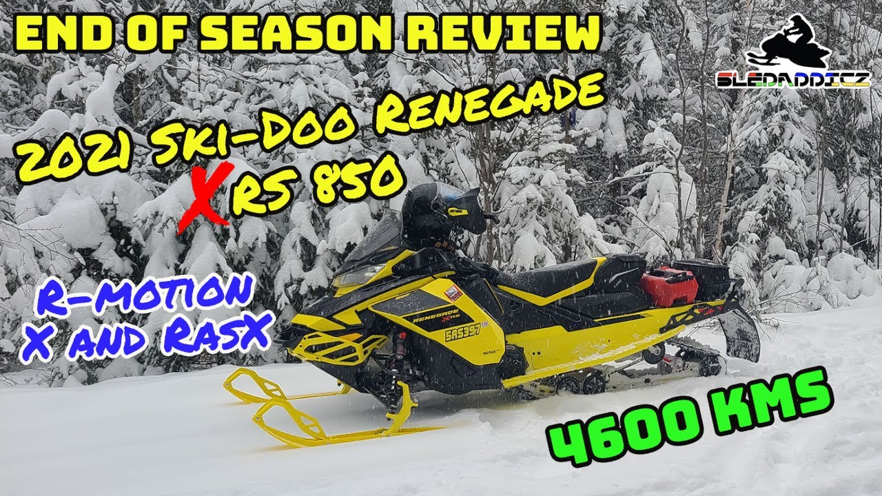2021 Renegade XRS 850 E-TEC | Full Review | 4600 kms | R-Motion X and Ras-X