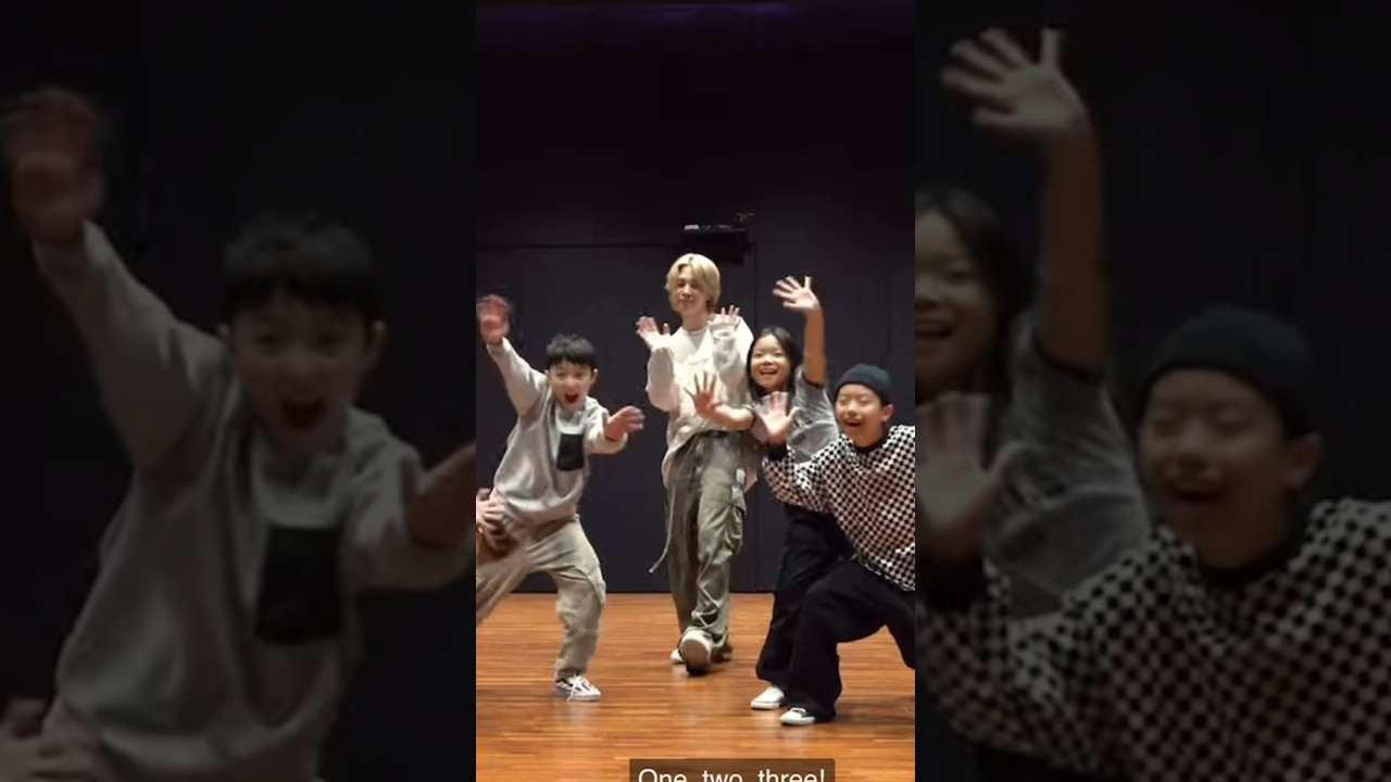 Jimin and children 🧒🏻👧🏻🐥✨ #jimin #jimin_muse #shorts #btsarmy