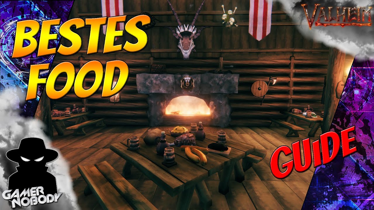 Valheim - Bestes Essen mit Tipps und Tricks dazu + Rezepte - Food Guide Deutsch