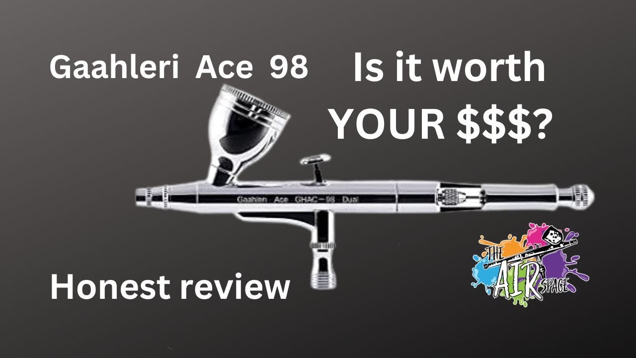 Gaahleri Ghac 98 D airbrush review!  Should you spend your money on it?