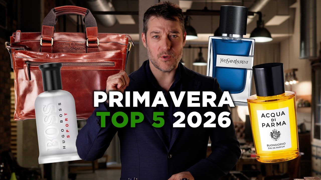 Top 5 perfumes hombre primavera 2026