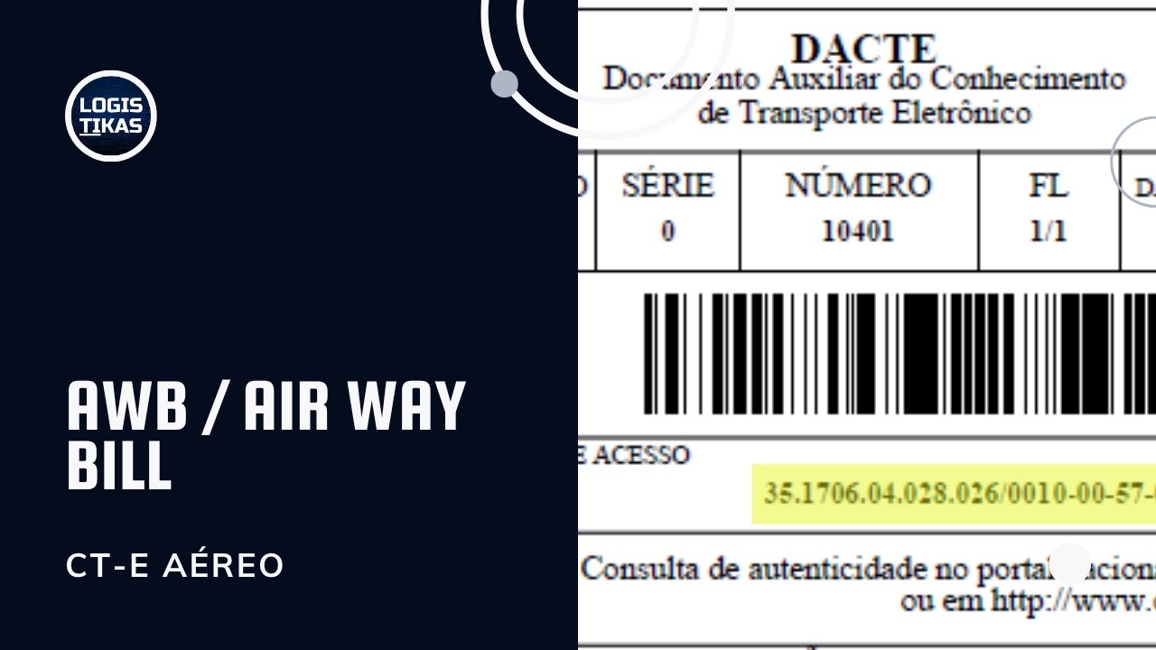 Como entender um Conhecimento de Transporte Aéreo?  AWB/ AirWay Bill.