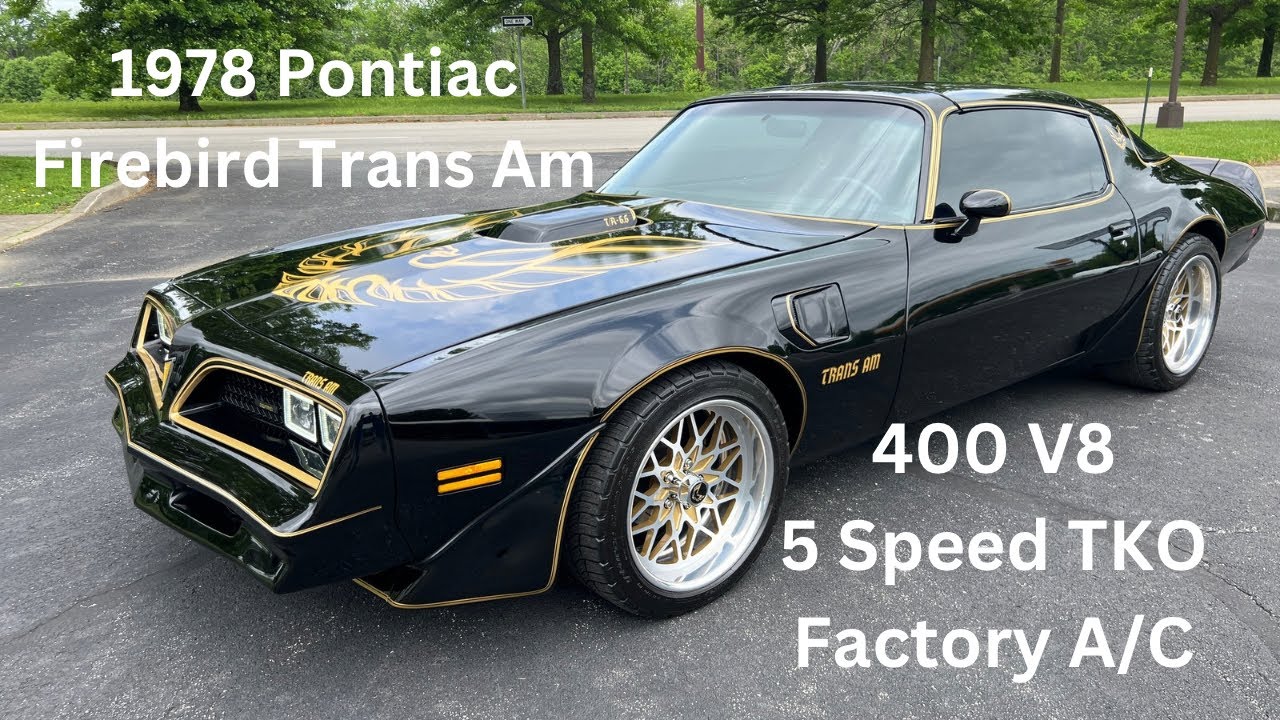 Pontiac Firebird Trans Am 1978 года
