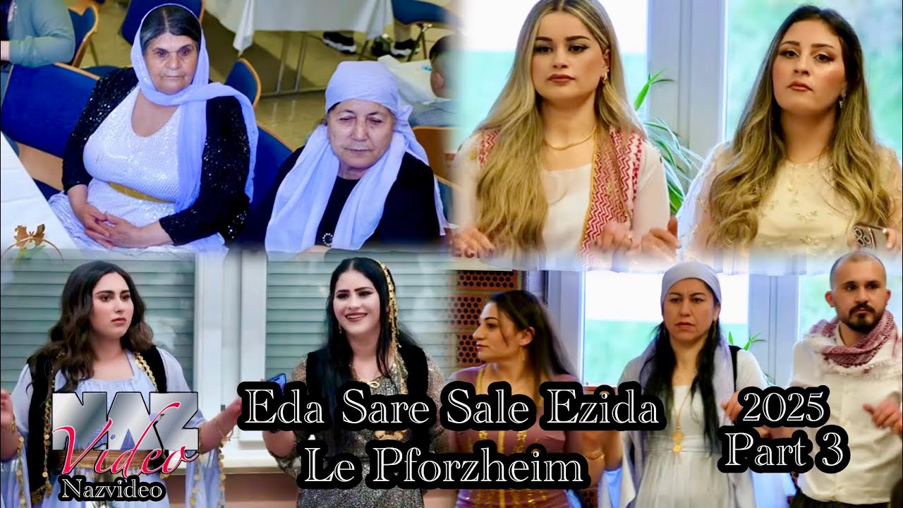 Eda Sare Sale le Pforzheim 2025 Part 2حفلة عيد رأس الايزيدية في بفورتسهايم الماينا