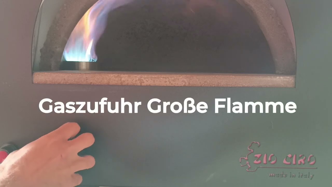 Erklärt: Avanzini Gasbrenner Drago P1 einstellen (Zio Ciro Subito Cotto 60 und größer)