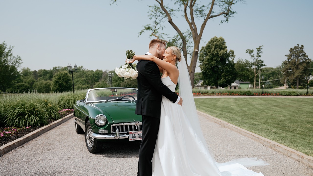 Jake & Andrea | Wedding Trailer at Happy Hollow Golf Course | Omaha, NE
