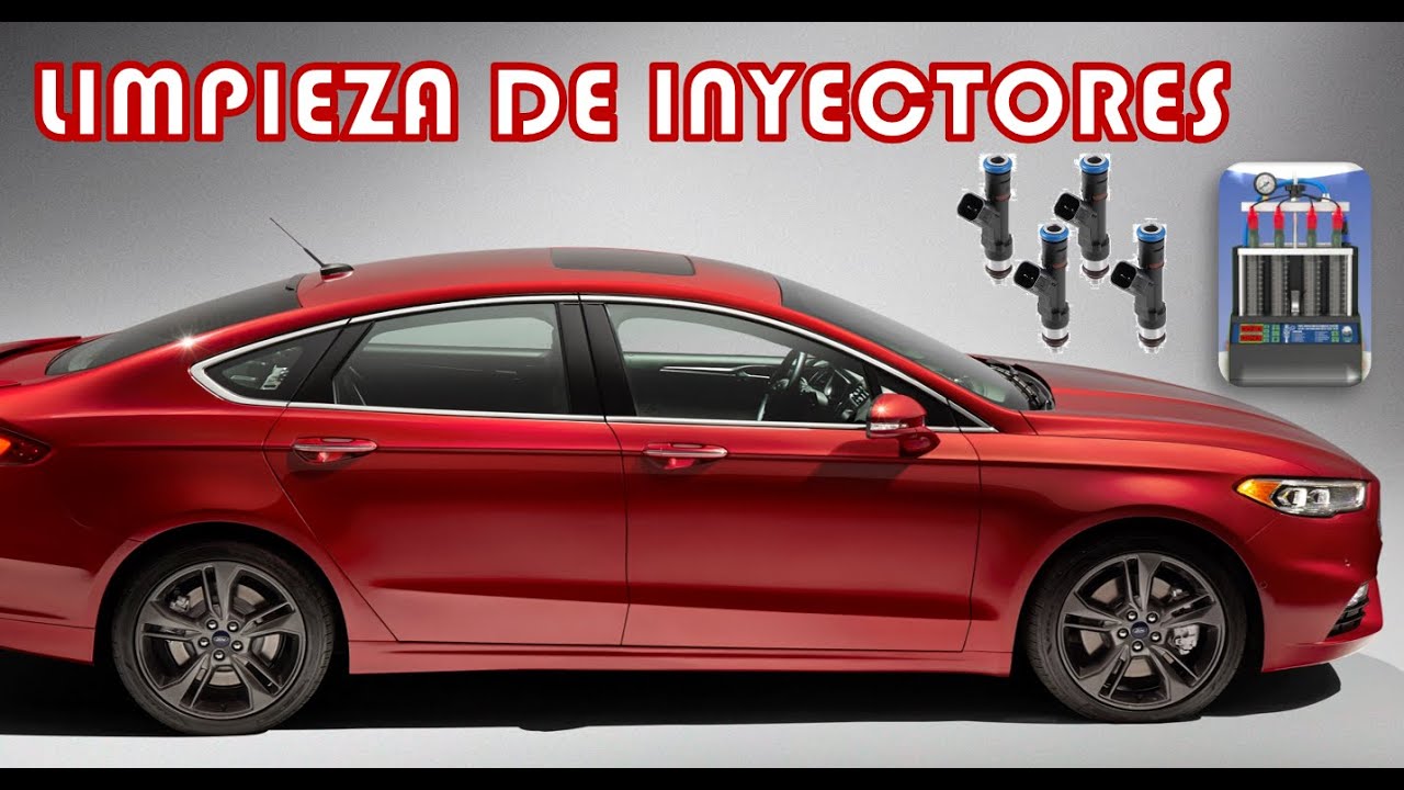 AFINACION FORD FUSION 2.5L PARTE 4 LAVADO DE INYECTORES EN LABORATORIO