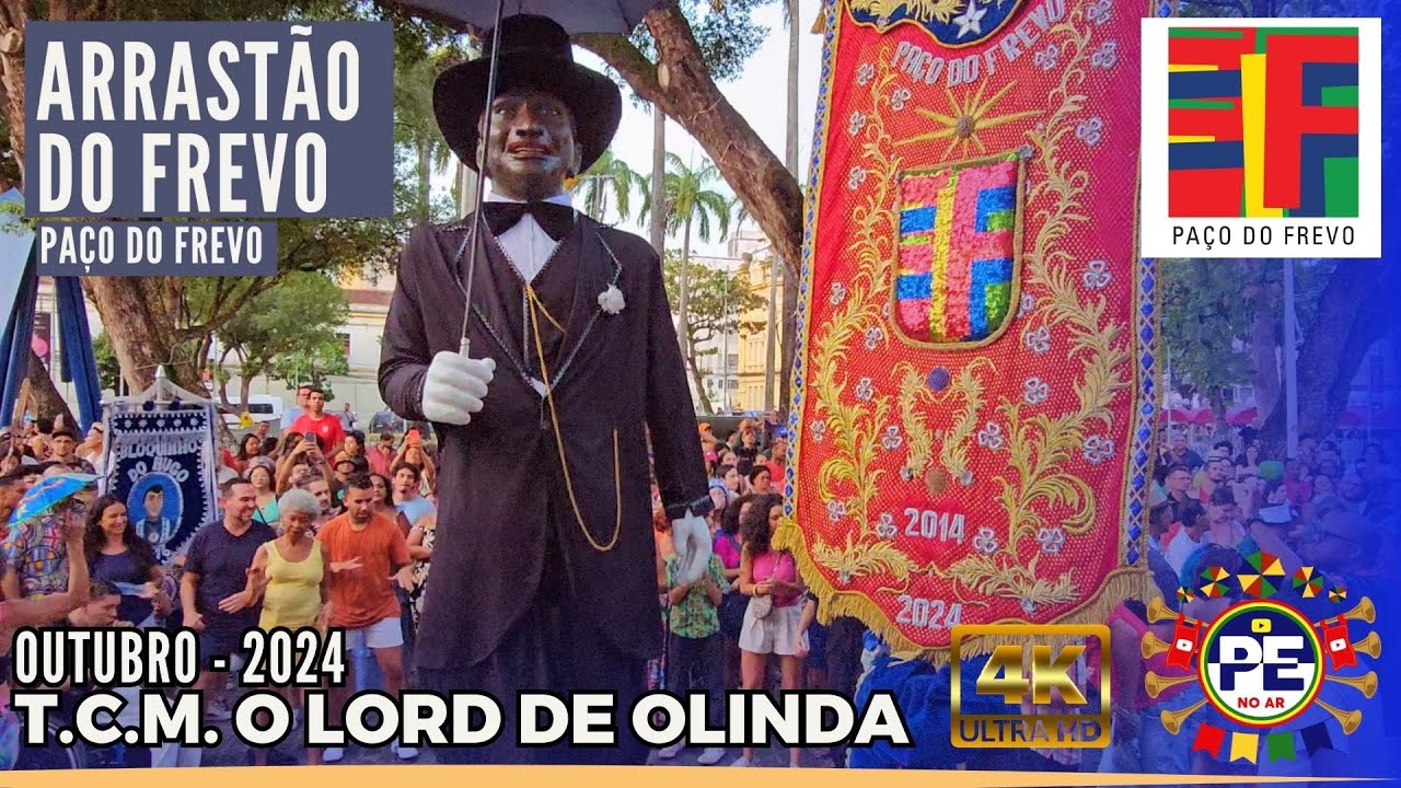 [ FREVO ] ARRASTÃO DO FREVO COM O LORD DE OLINDA COLORINDO AS RUAS DO RECIFE | OUTUBRO DE 2024