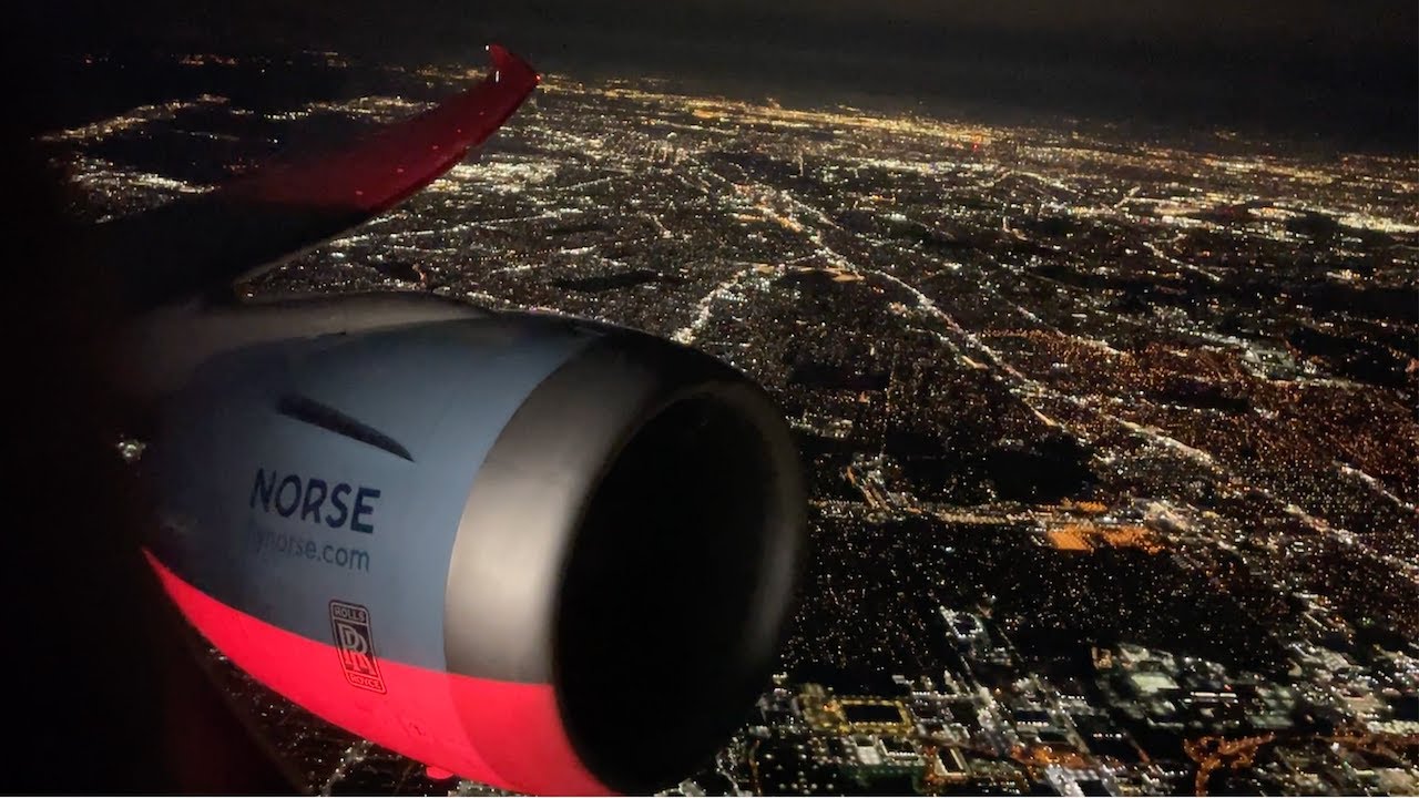 Norse Atlantic Airways Boeing 787-9 Dreamliner Takeoff from New York John F. Kennedy Int'l Airport