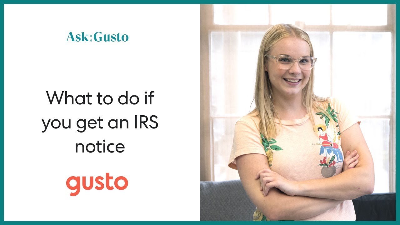 What to do if You Get an IRS Notice