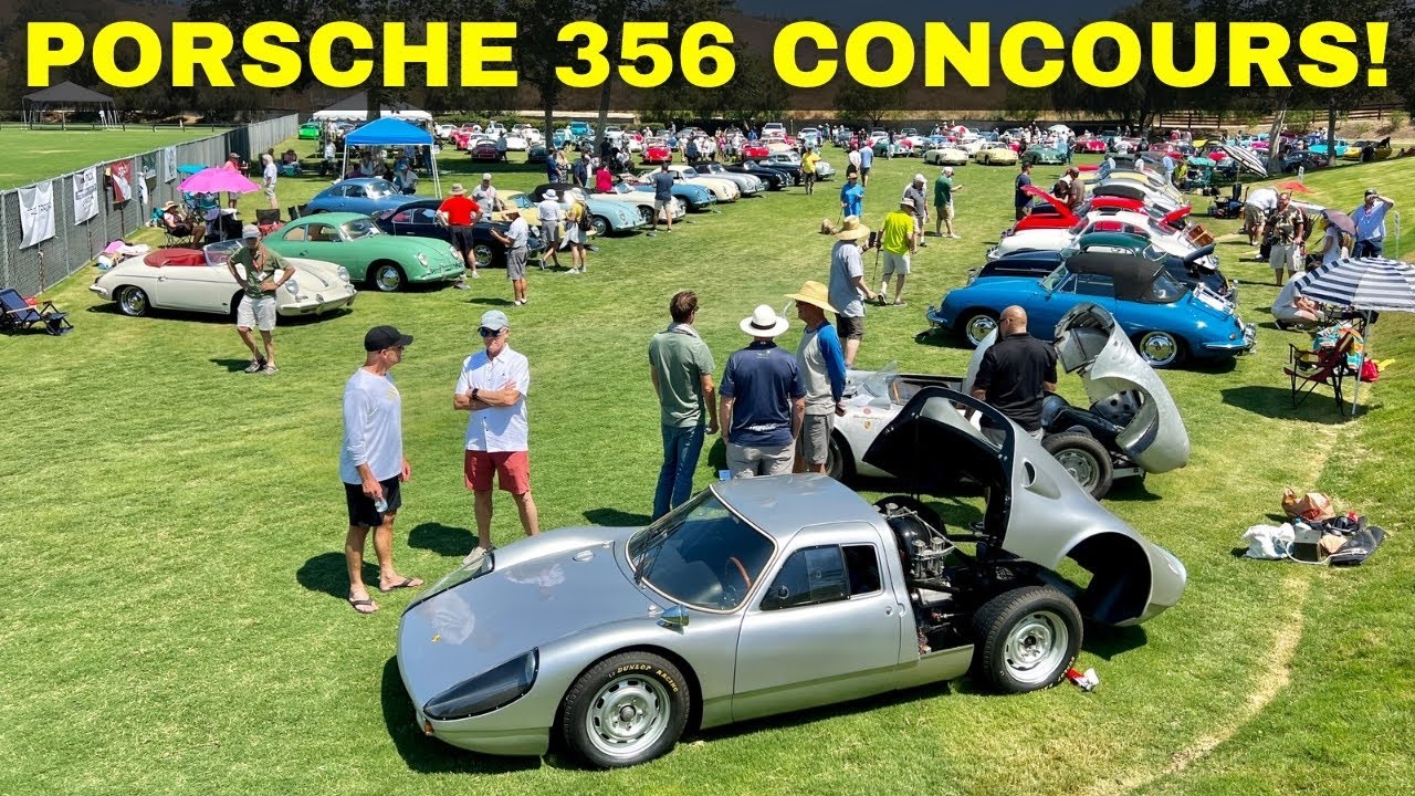 Porsche 356 Club of Southern California Concours d’Elegance 2023! Porsche 911s, 550 Spyder & 904 GTS