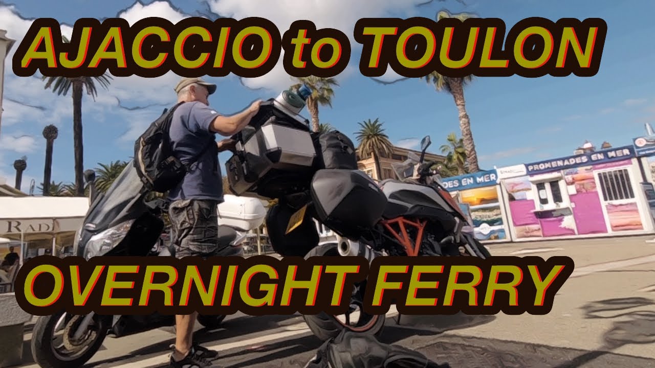 CORSICA - AJACCIO to TOULON - OVERNIGHT FERRY - 2019 #4
