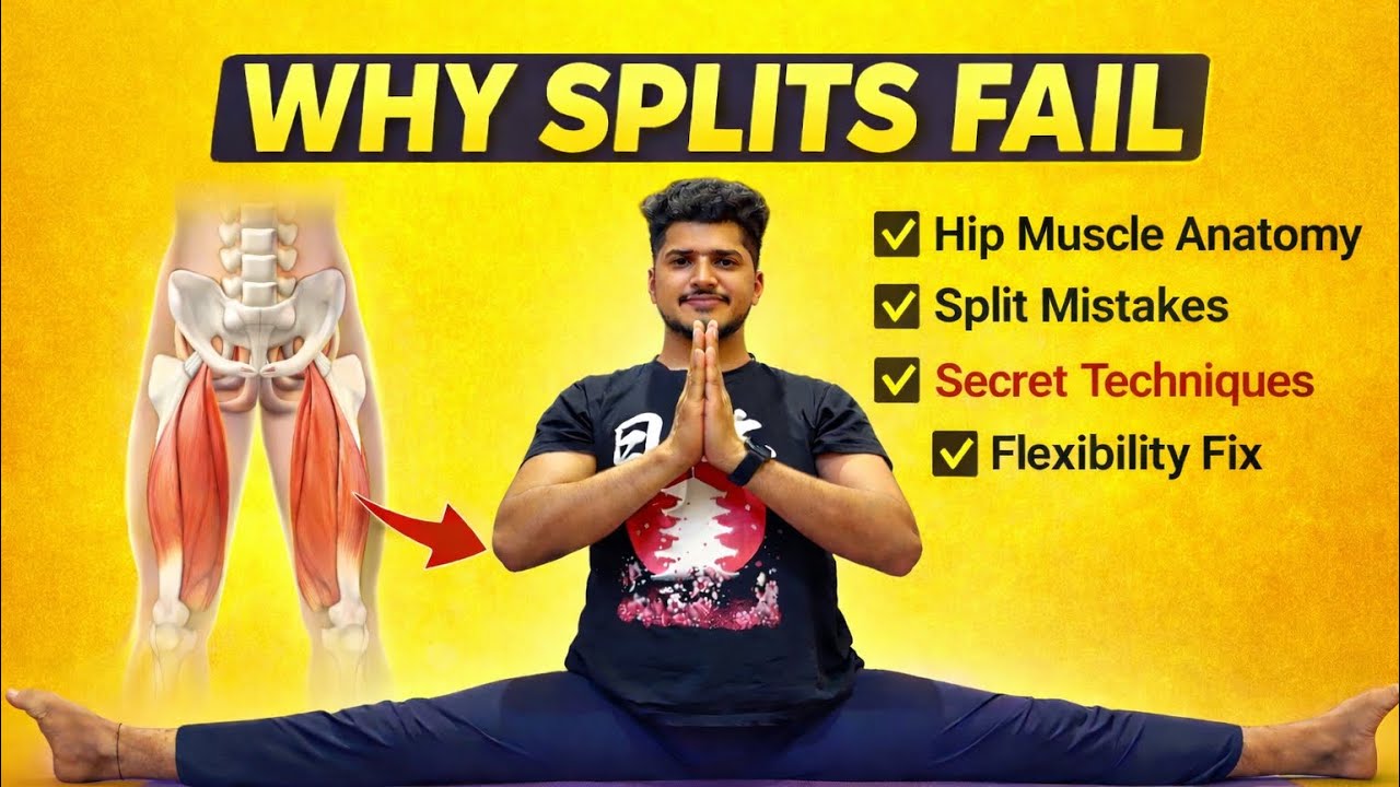 How to do a SPLIT WITHOUT PAIN! || Daily Routine Of Split | Middle split Stretching Exercise