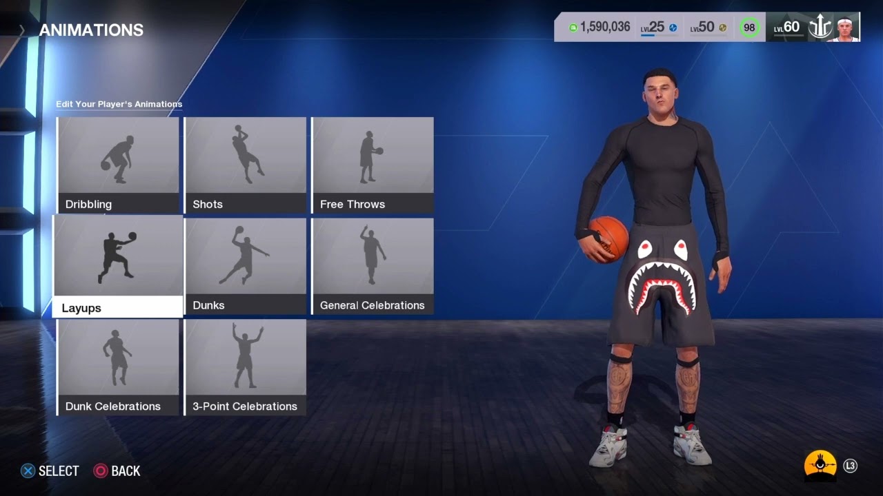 BLXCKEY Reveals The Best Animations For Guards| NBA live 18 Best Animations