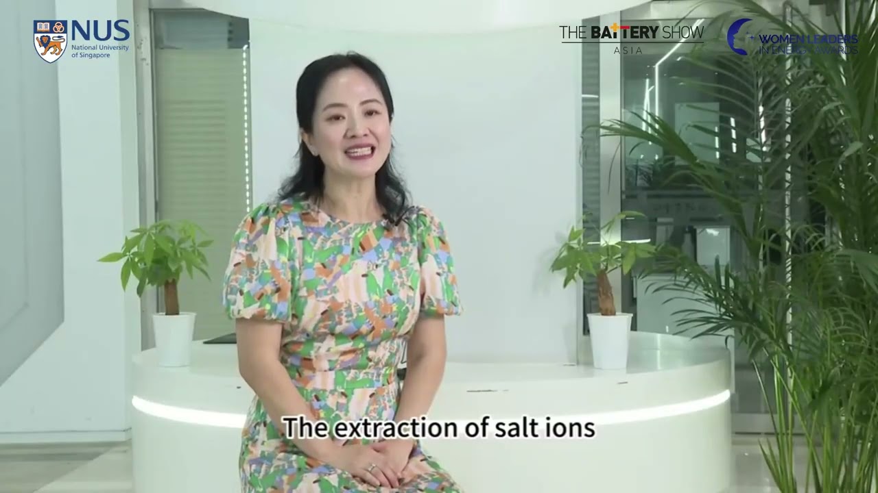 TBSA Women Leaders in Energy Awards 2026 Nominee - Prof. YANG Hui Ying