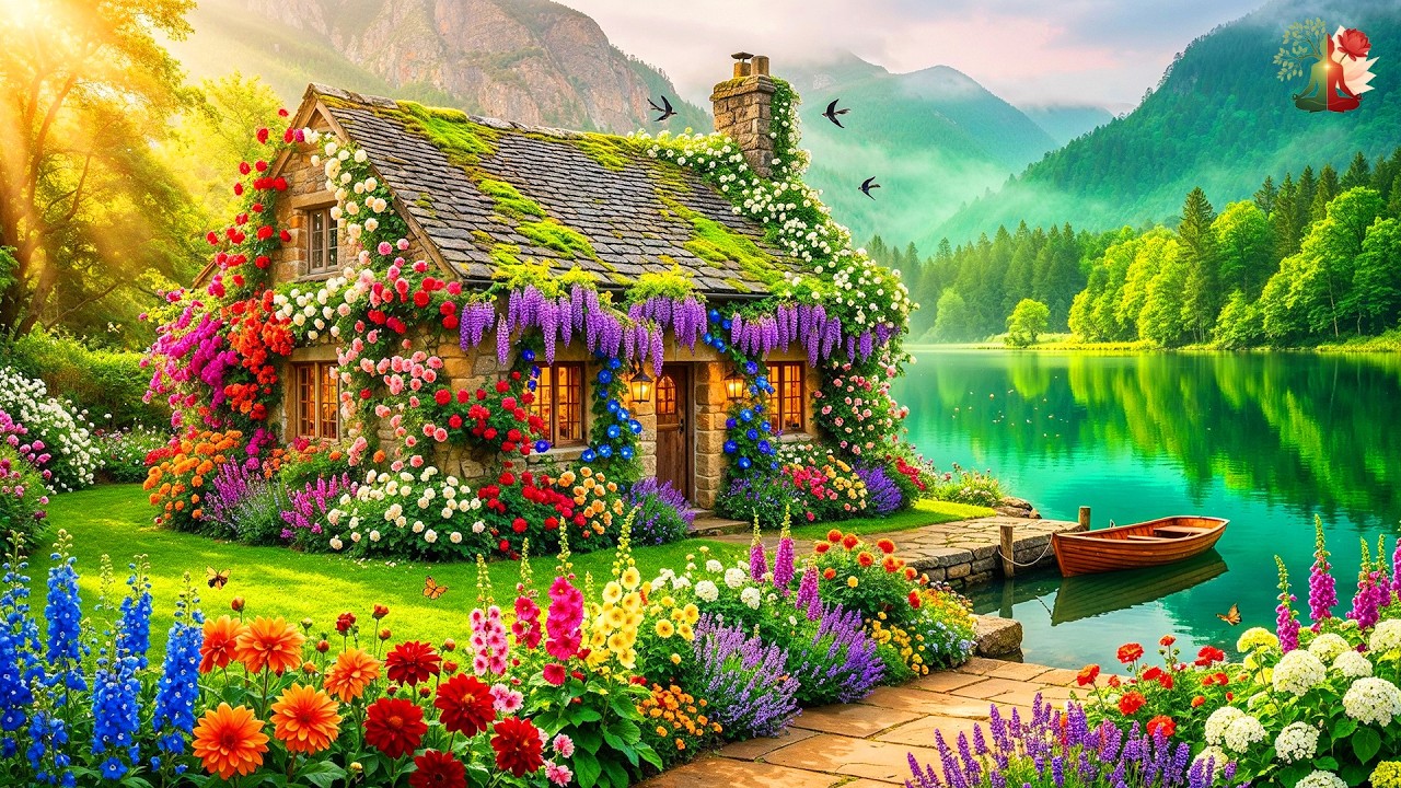 (Без рекламы) Целебная музыка для сердца и разума 🌿 Успокаивающая музыка и звуки природы для снят...