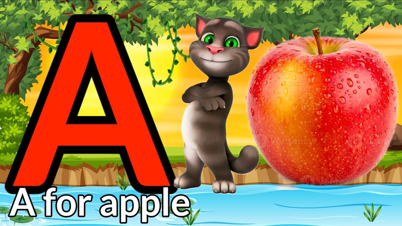 A for apple | असे अनार | abcd |phonics song