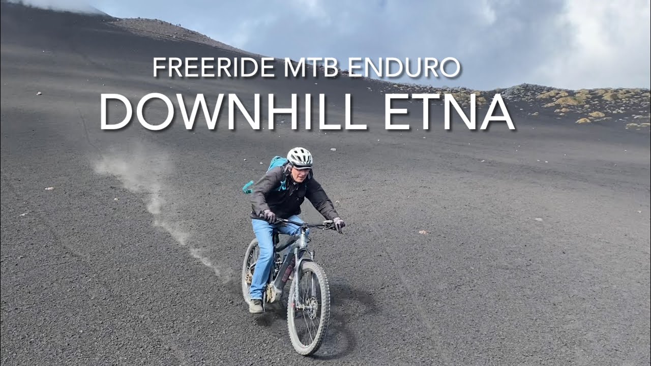 Etna - Downhill Moutainbike Enduro with Uphill eBikeflow - Sizilien / Ätna