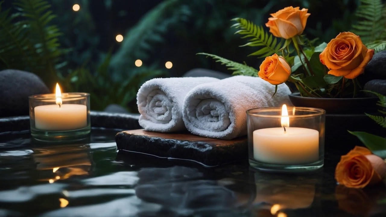 Relaxing Spa Music 🌺 Calm Your Mind Instantly, Release Stress, Insomnia Healing Piano Music 19