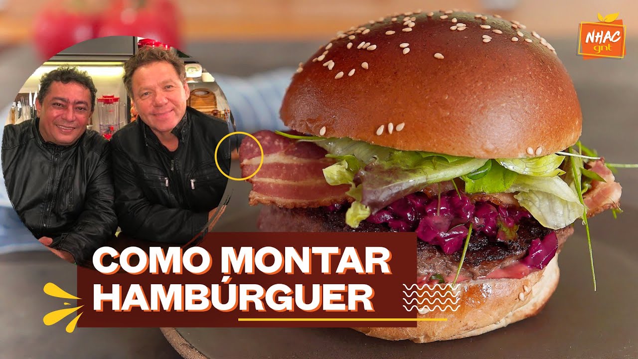 Hamb&uacute;rguer com molho tartare de beterraba | Claude Troisgros e Batista | Que Marravilha!