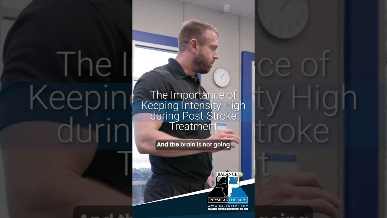 The Importance of Keeping Intensity High during Post-Stroke Treatment  