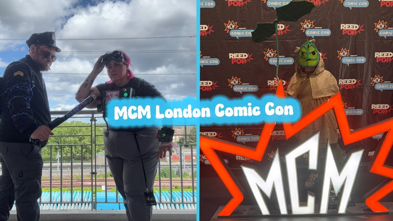 MCM Comic Con London May 2025 | our FIRST cosplay attempt!