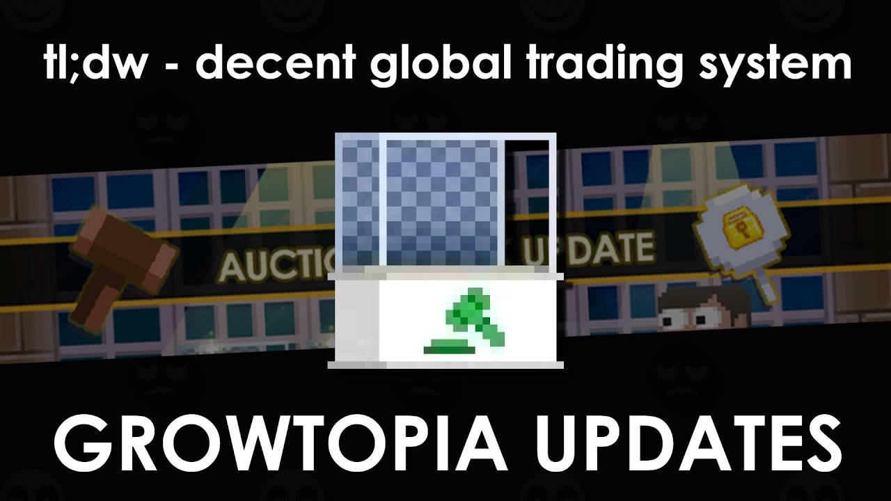 аукционный блок довольно приличный (обновления Growtopia)